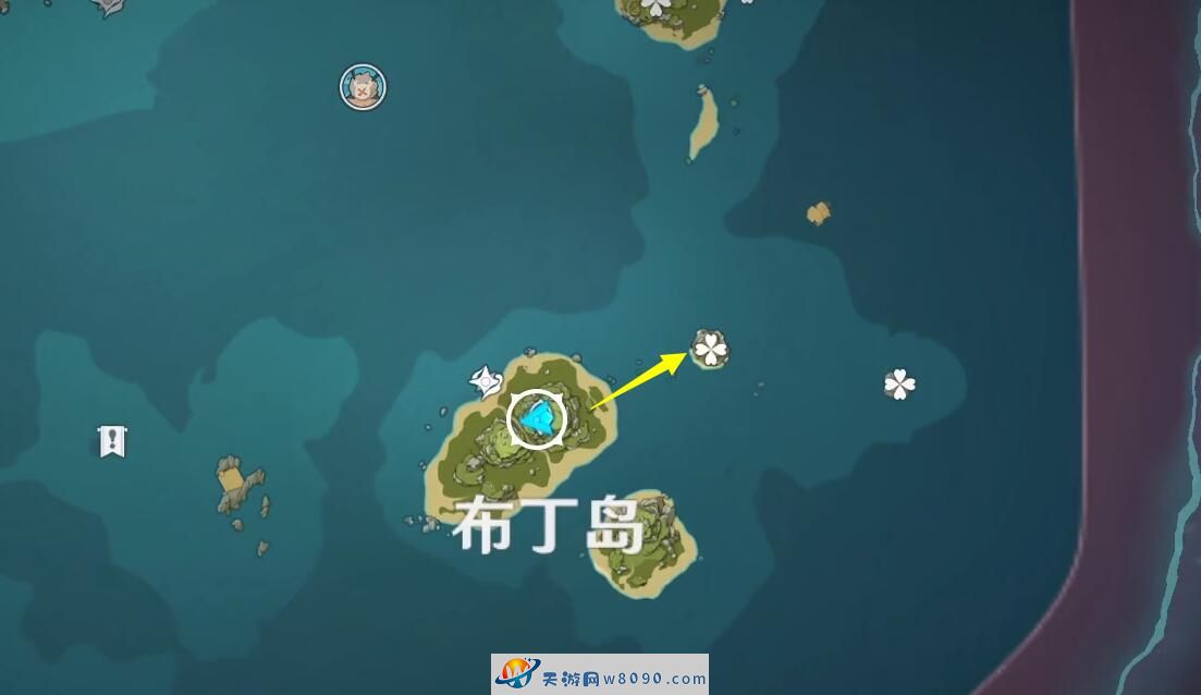 原神海岛往事海螺8位置